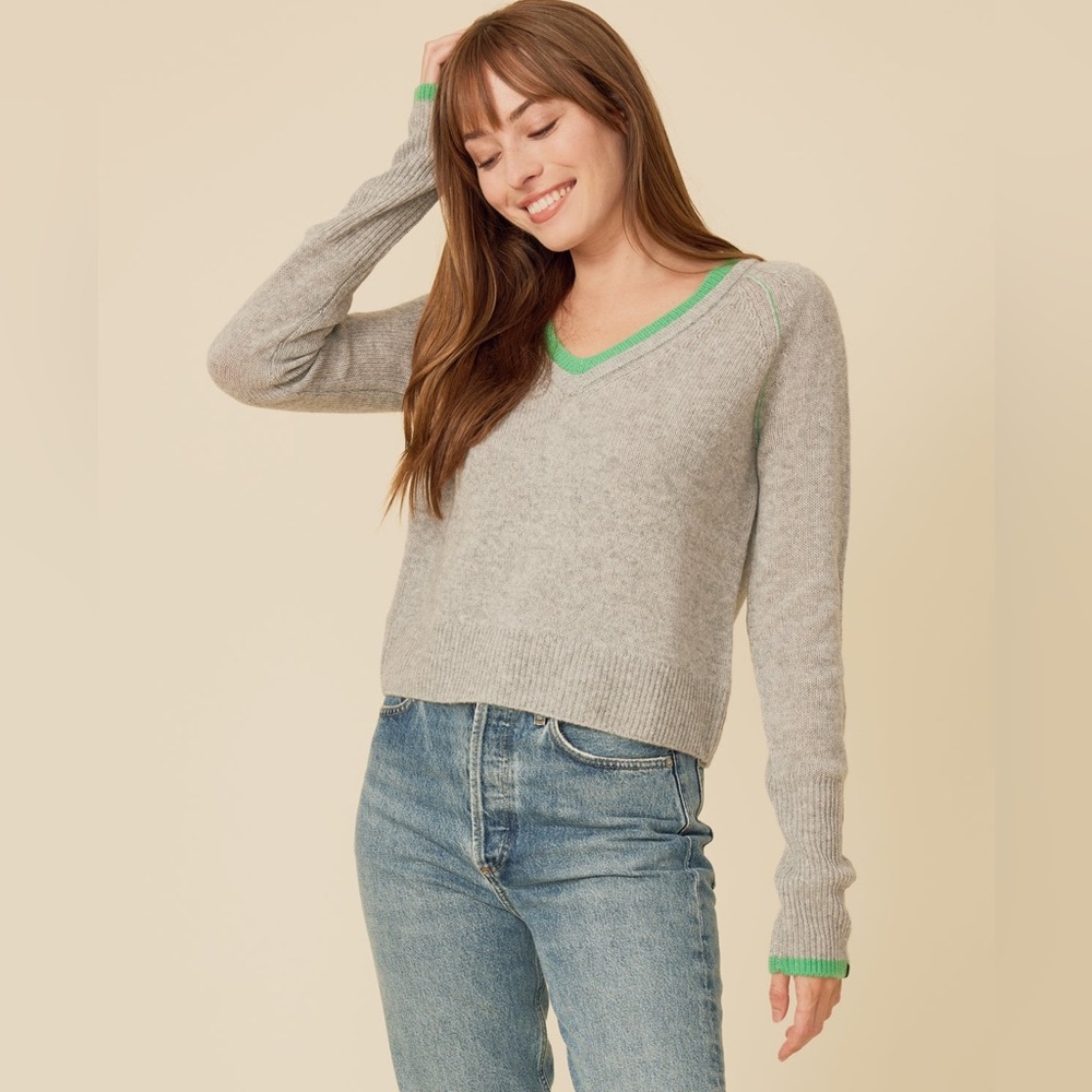 One Grey Day Cashmere Sweater